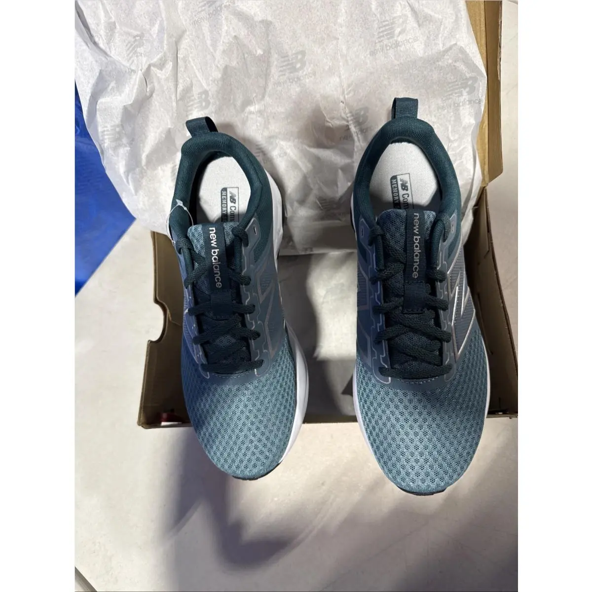New Balance shoes - 460 v4 - M46064D 4E - SALT WATER / MEDUSA GREEN 2