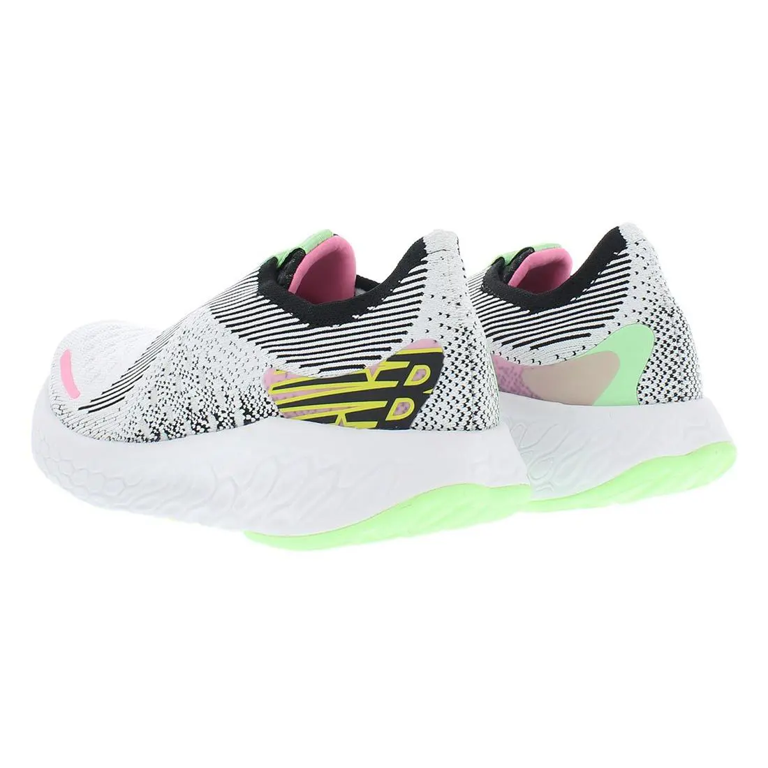 New Balance shoes - New Balance 1080 - W1080SLM - White, Full: White/Black/Vibrant Green (UPC: 196071071169) 2