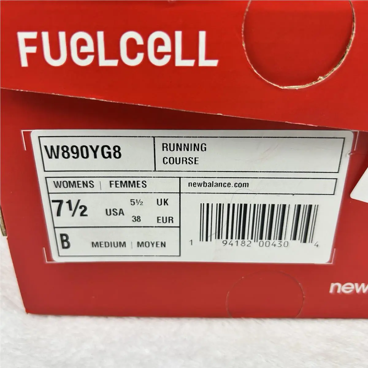 New Balance shoes - 890 V8 - W890YG8 - Yellow (UPC: 0194182004304) 12