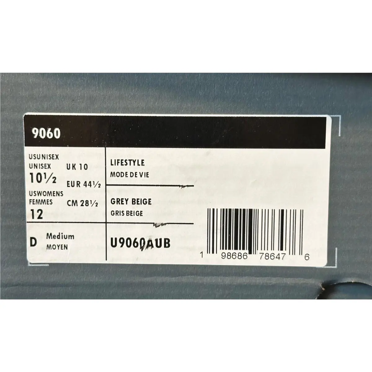 New Balance shoes - New Balance 9060 - U9060AUB - Multicolor 7
