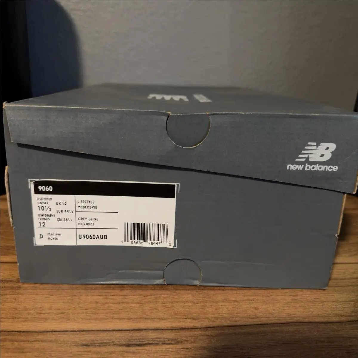New Balance shoes - New Balance 9060 - U9060AUB - Gray (UPC: 0198686786476) 5