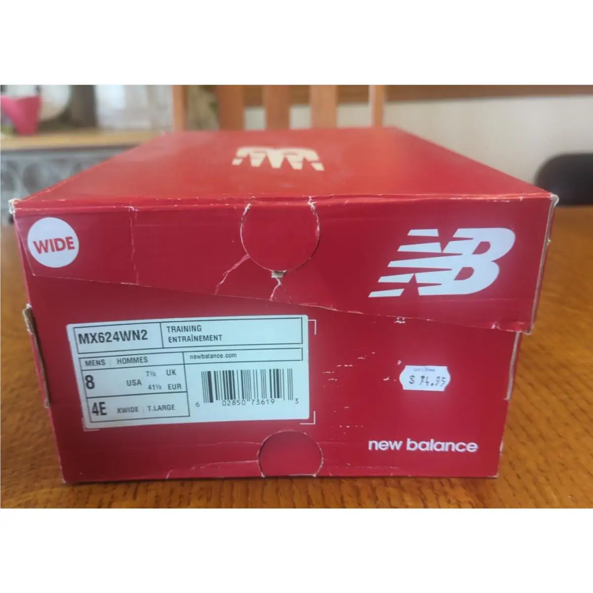 New Balance shoes - New Balance 624 - MX624WN2 - White 8
