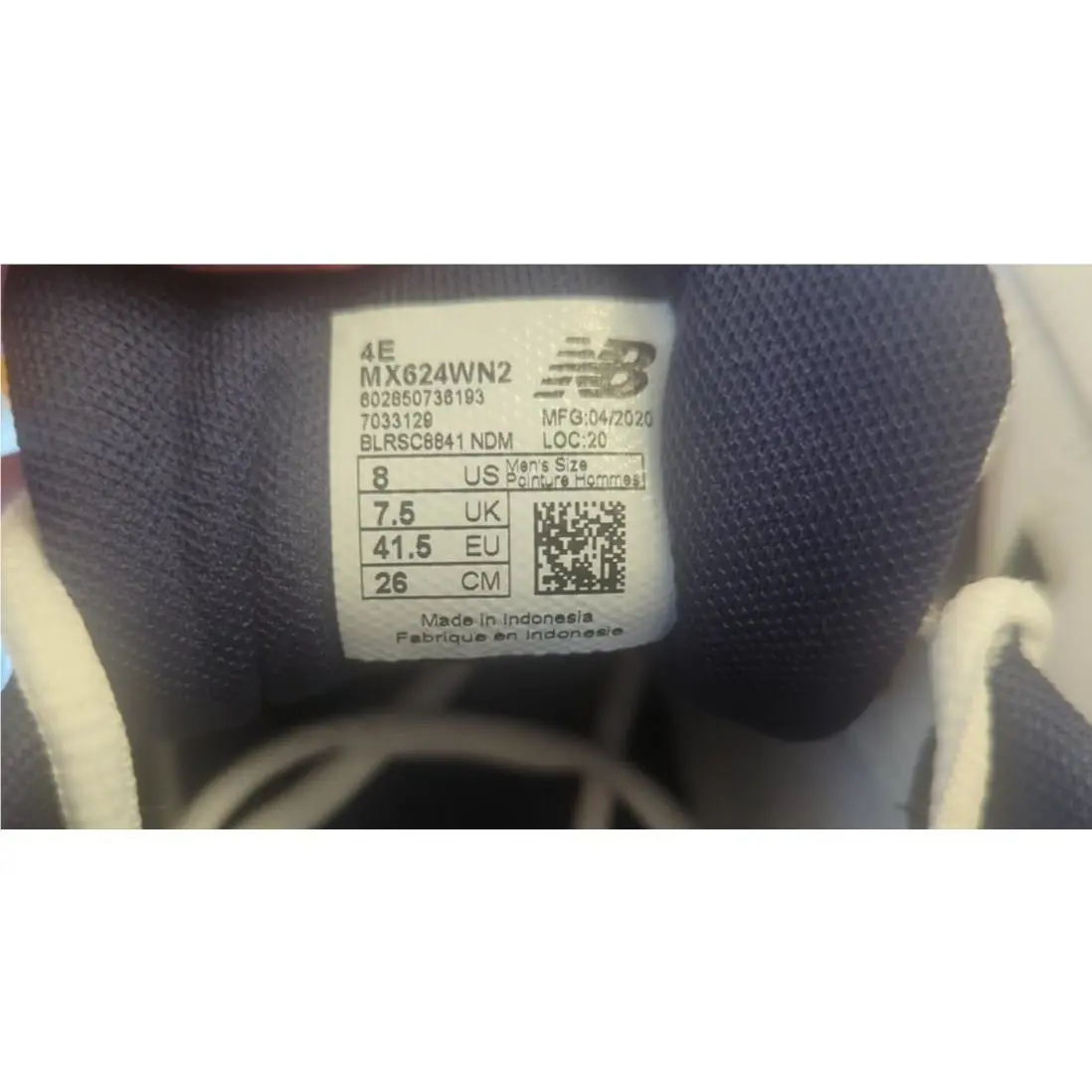 New Balance shoes - New Balance 624 - MX624WN2 - White 7