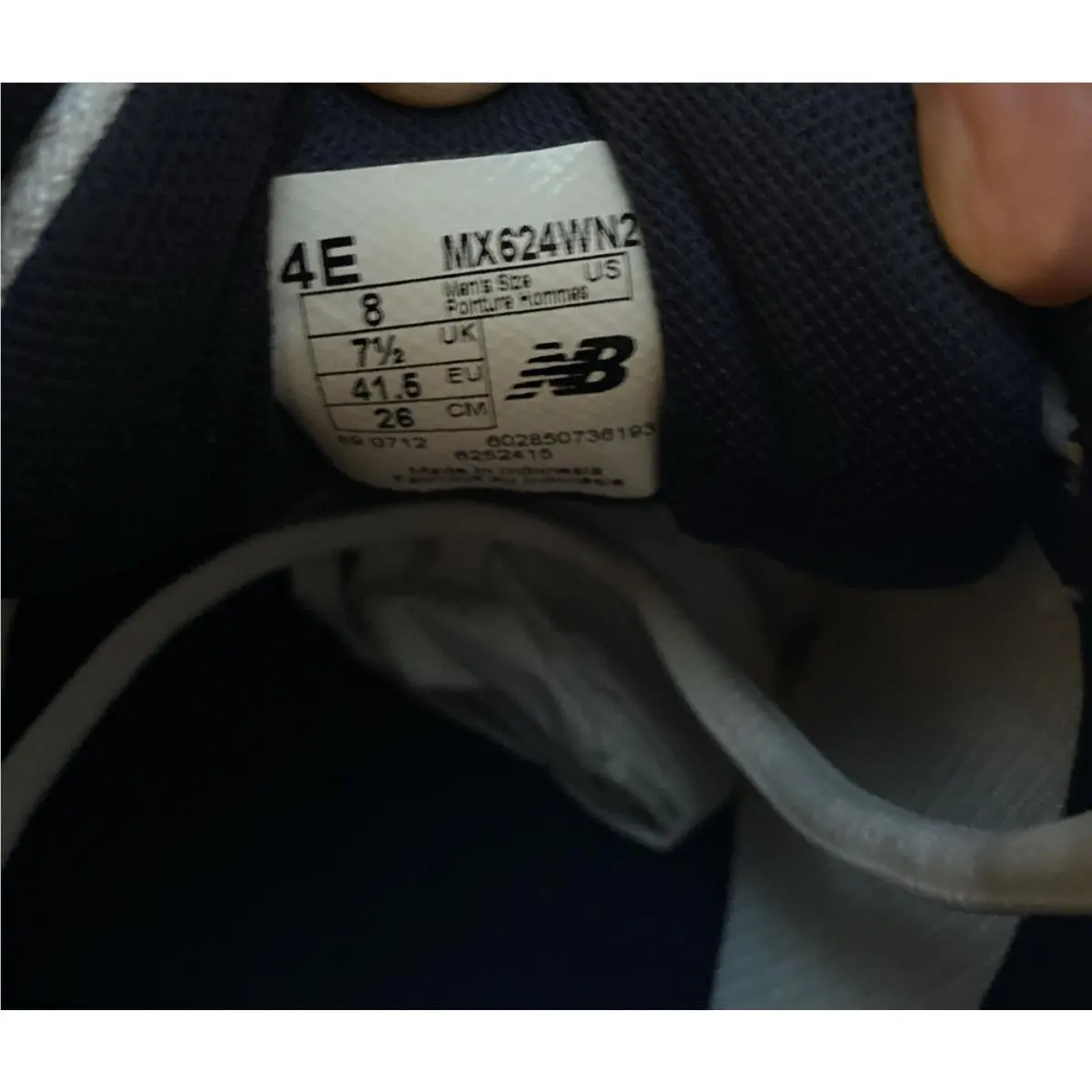 New Balance shoes - New Balance 624 - MX624WN2 - White 10