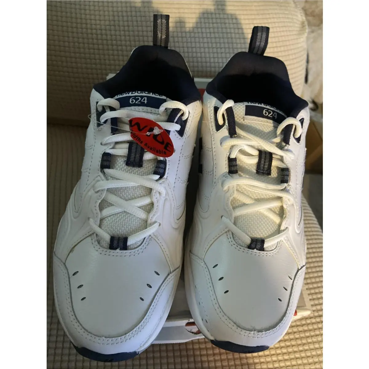 New Balance shoes - New Balance 624 - MX624WN2 - White 0