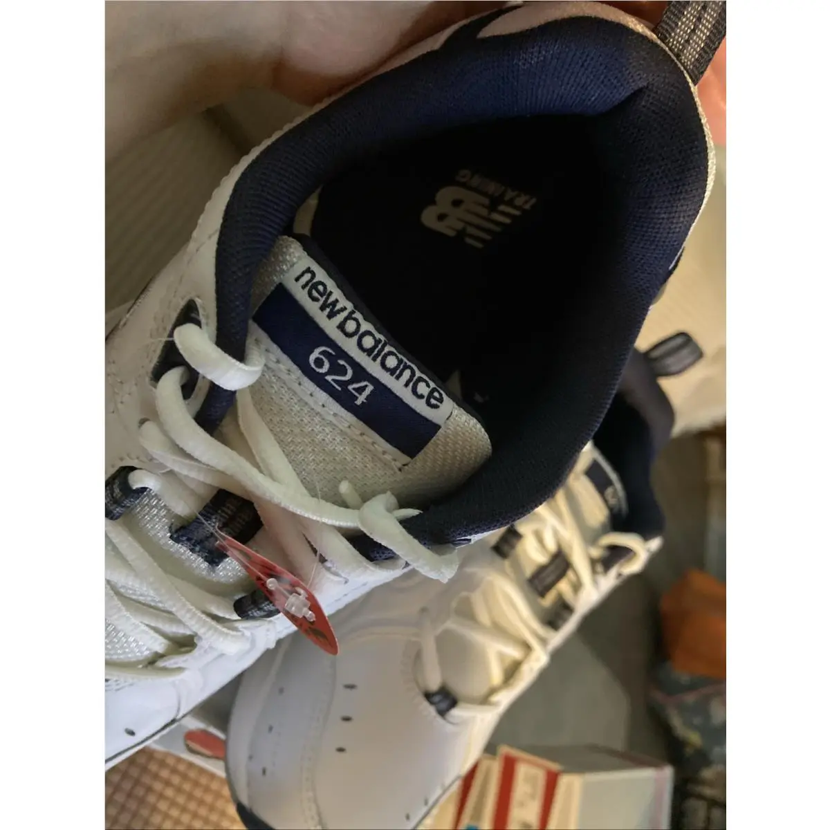 New Balance shoes - New Balance 624 - MX624WN2 - White 1