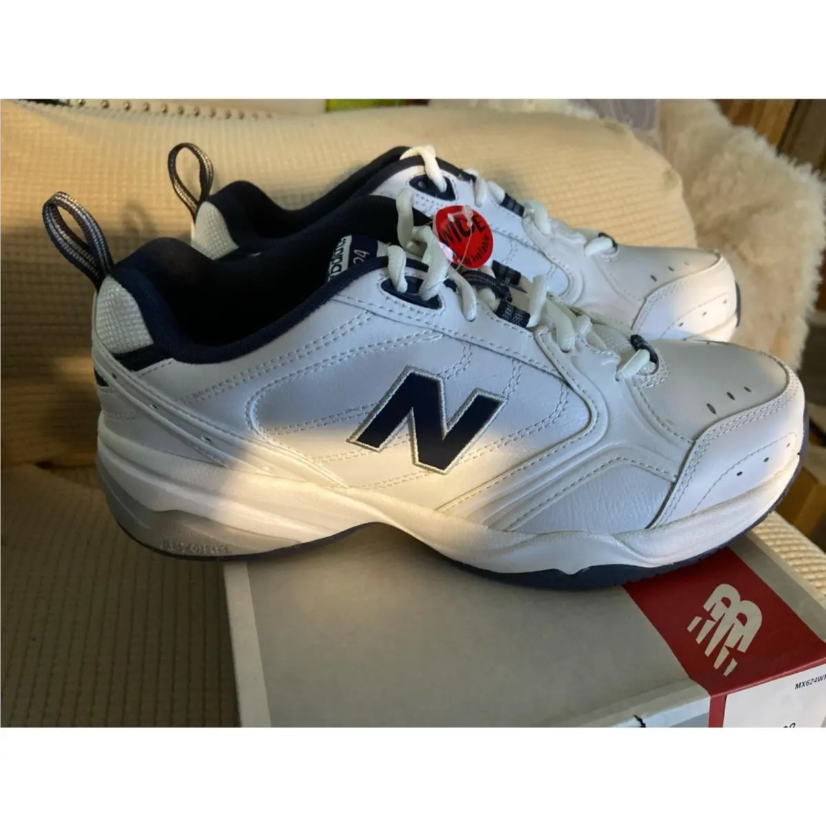 New Balance shoes - New Balance 624 - MX624WN2 - White 3