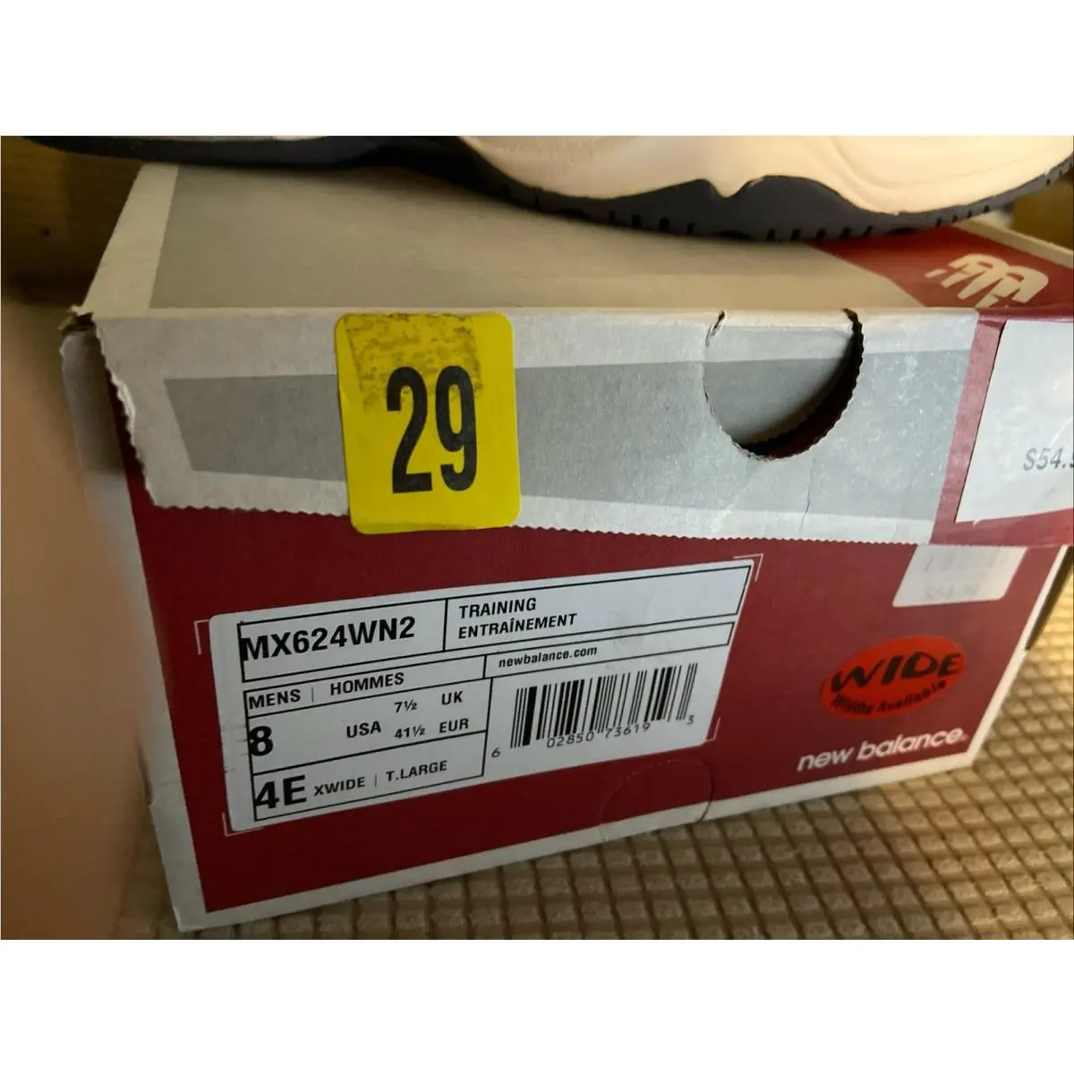 New Balance shoes - New Balance 624 - MX624WN2 - White 4