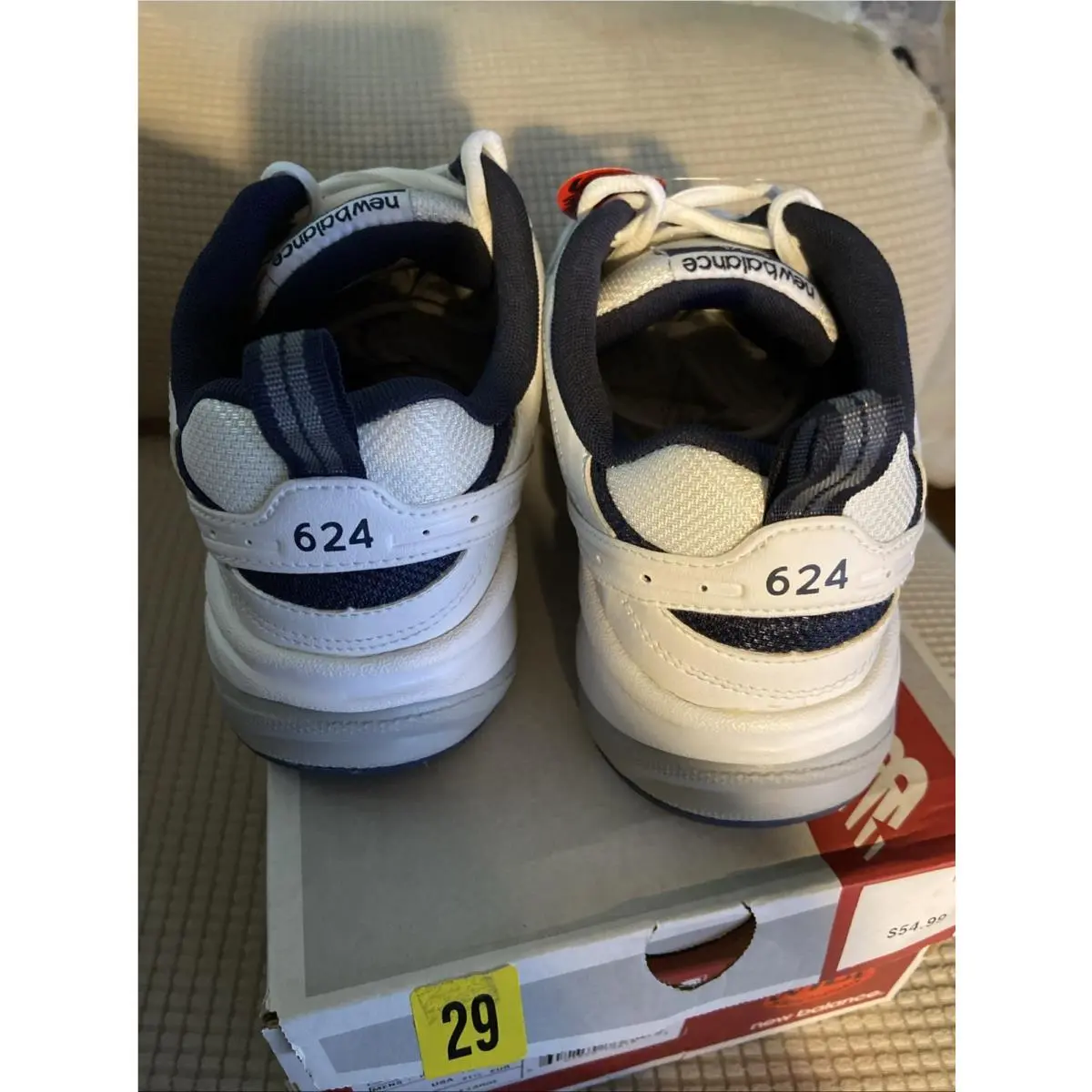 New Balance shoes - New Balance 624 - MX624WN2 - White 5