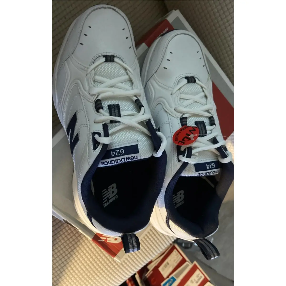 New Balance shoes - New Balance 624 - MX624WN2 - White 6