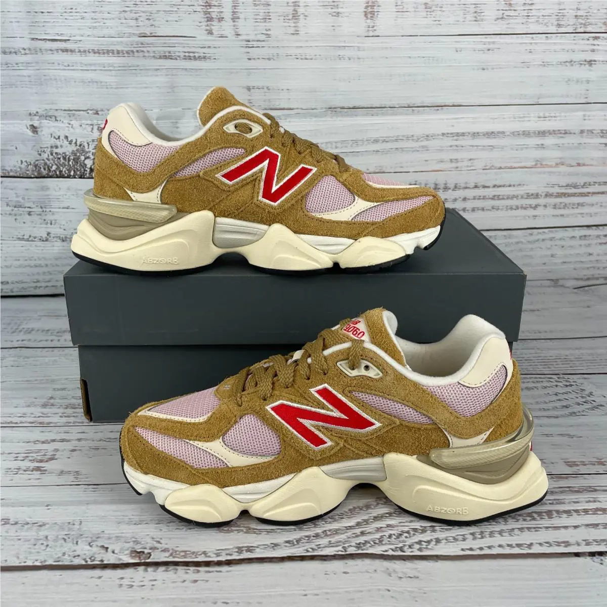 New Balance shoes - New Balance 9060 - Red (UPC: 197967960802) 0