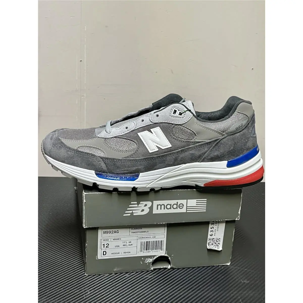 New Balance shoes - New Balance 992 - M992AG - Gray 7