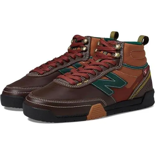 New Balance Numeric 440V2 Mens Size 8 Trail High Sneakers Shoes Brown Green New - Brown Green