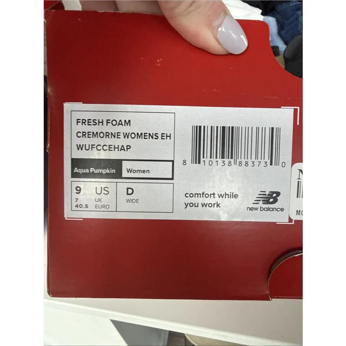 New Balance shoes - New Balance Fresh Foam - Fresh Foam - Aqua Pumpkin (UPC: 810138883891) 2