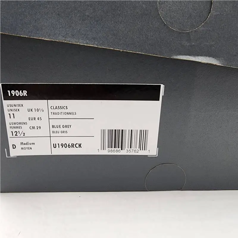 New Balance shoes - Blue Gray (UPC: 198686357621) 2