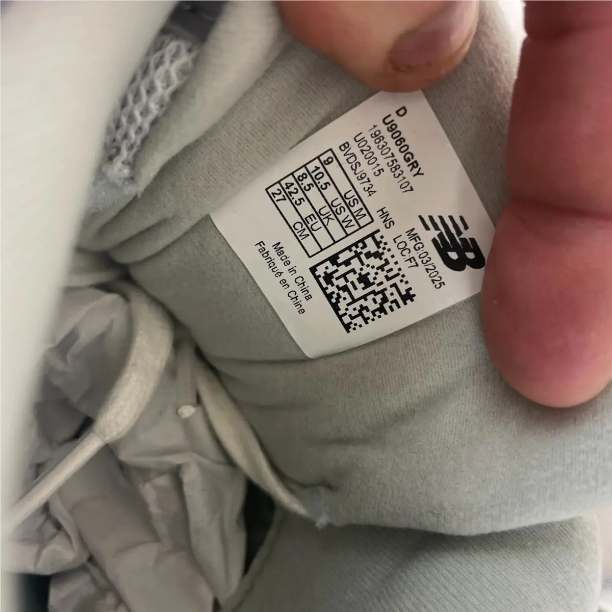 New Balance shoes - New Balance 9060 - Gray (UPC: 196307583107) 7