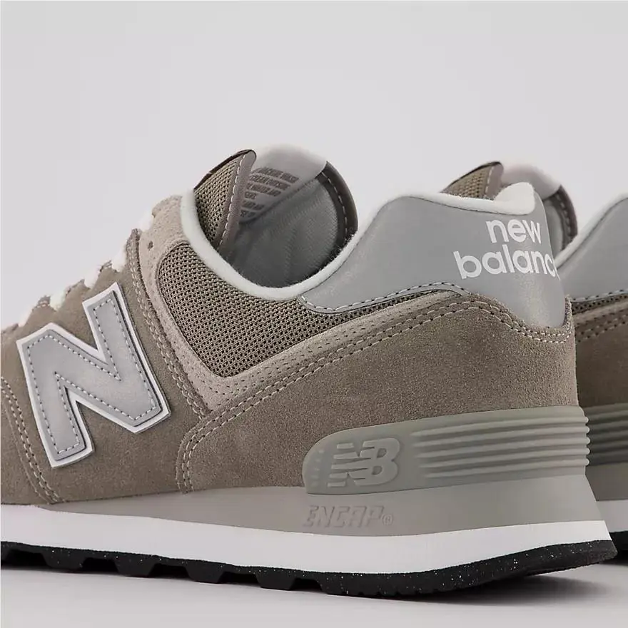New Balance shoes - New Balance 574 - Gray with White 6