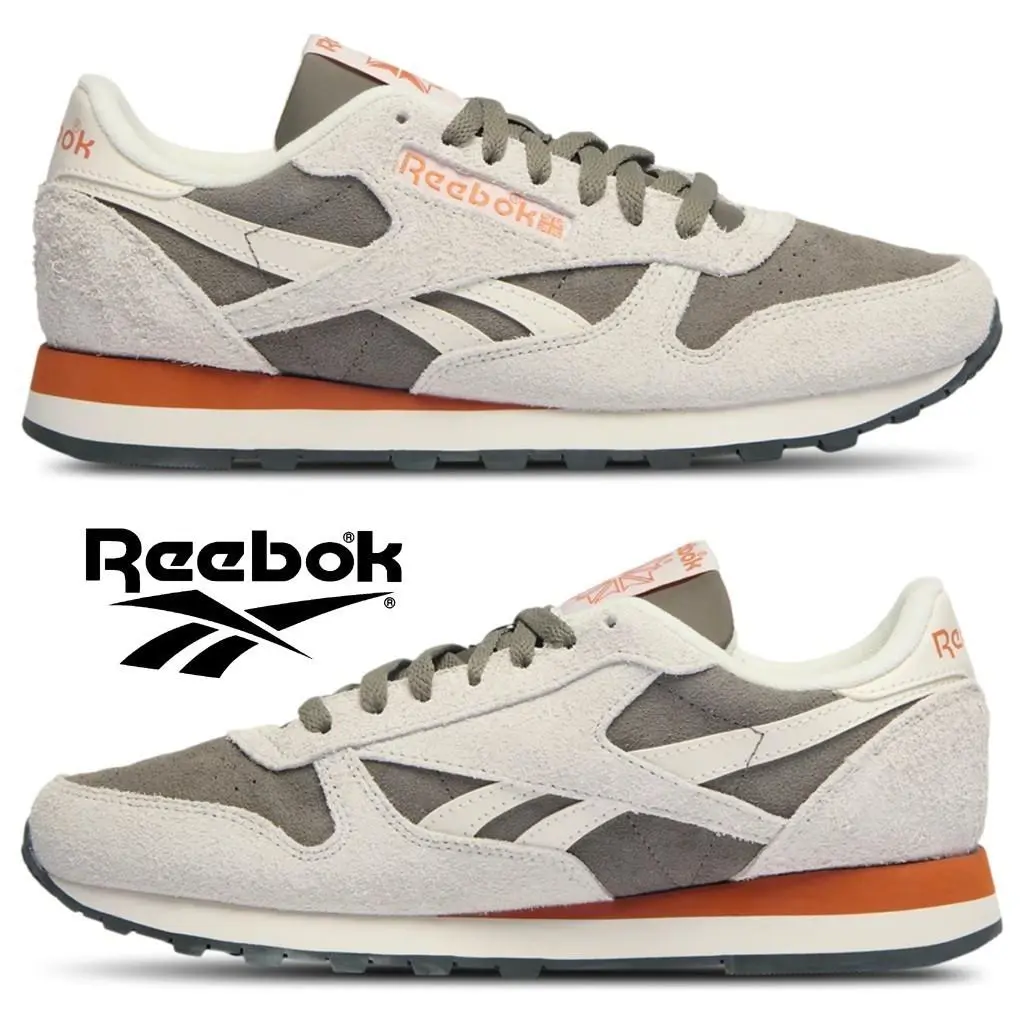 Reebok shoes - Reebok Classic Leather - Classic Leather - Gray, Manufacturer: Soft Grey/Still Grey/Chalk 11