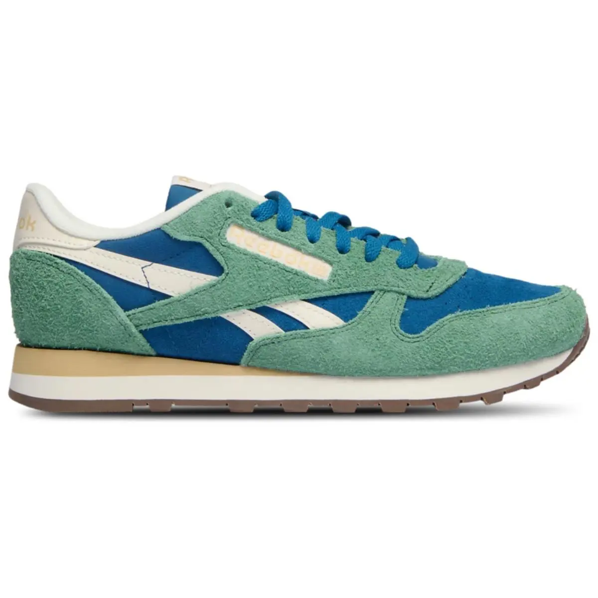 Reebok shoes - Reebok Classic Leather - Classic Leather - Green, Manufacturer: Soft Grey/Still Grey/Chalk 1