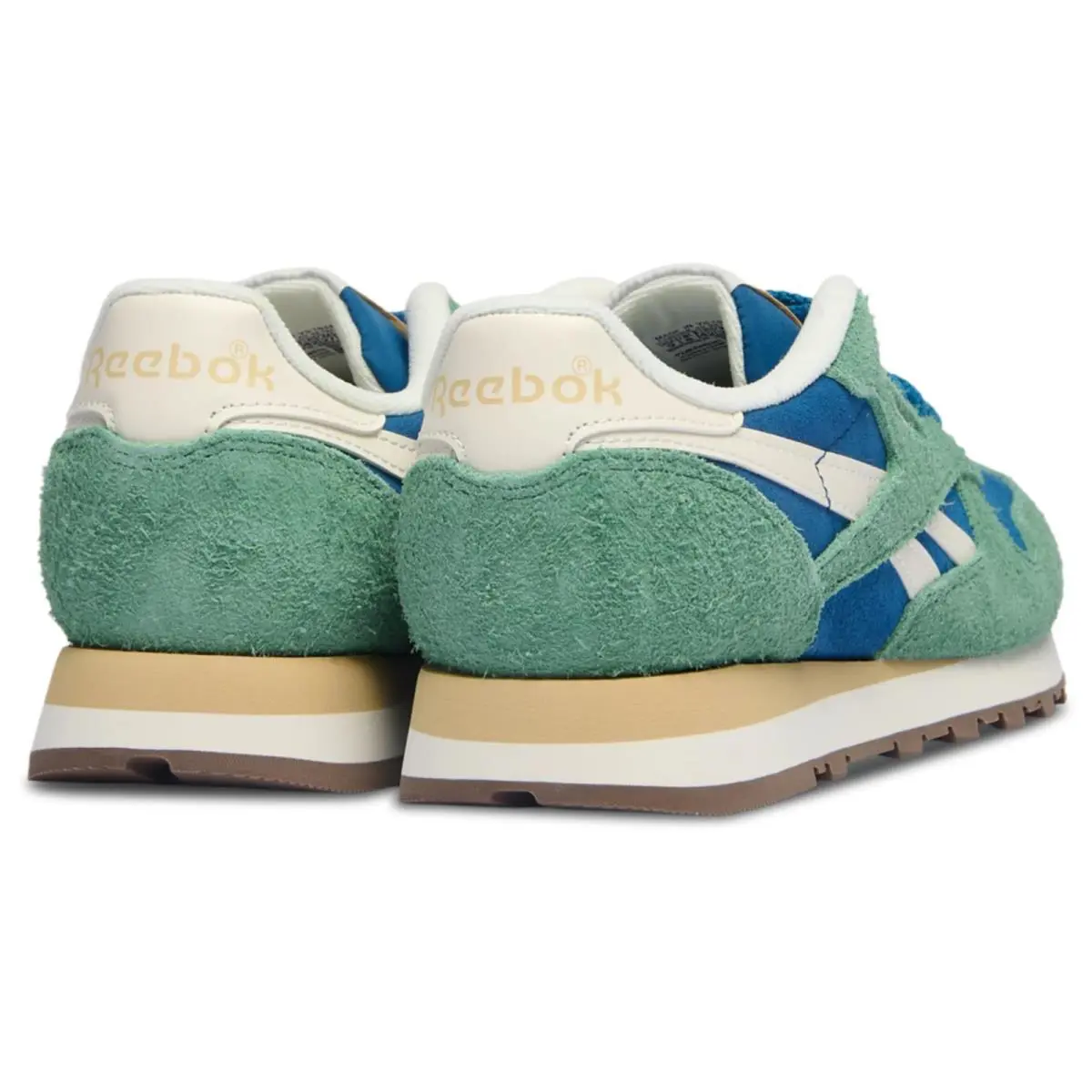 Reebok shoes - Reebok Classic Leather - Classic Leather - Green, Manufacturer: Soft Grey/Still Grey/Chalk 4