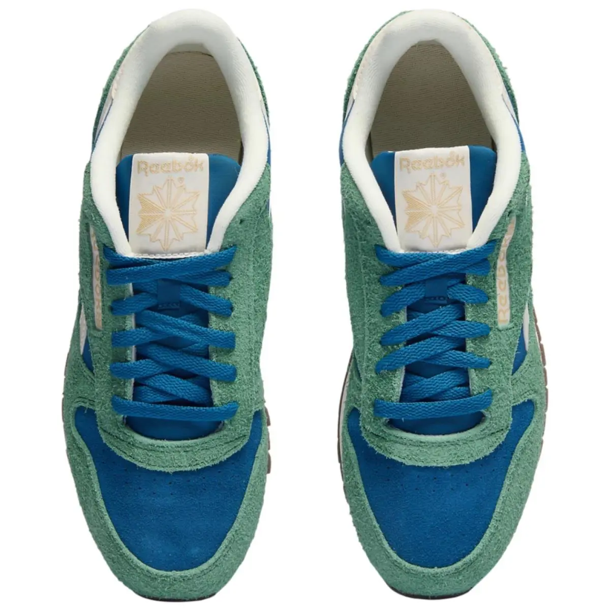 Reebok shoes - Reebok Classic Leather - Classic Leather - Green, Manufacturer: Soft Grey/Still Grey/Chalk 21