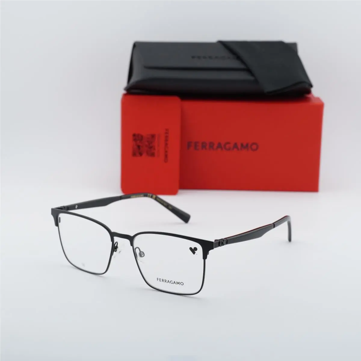 Salvatore Ferragamo SF2226 002 Matte Black 53mm Eyeglasses