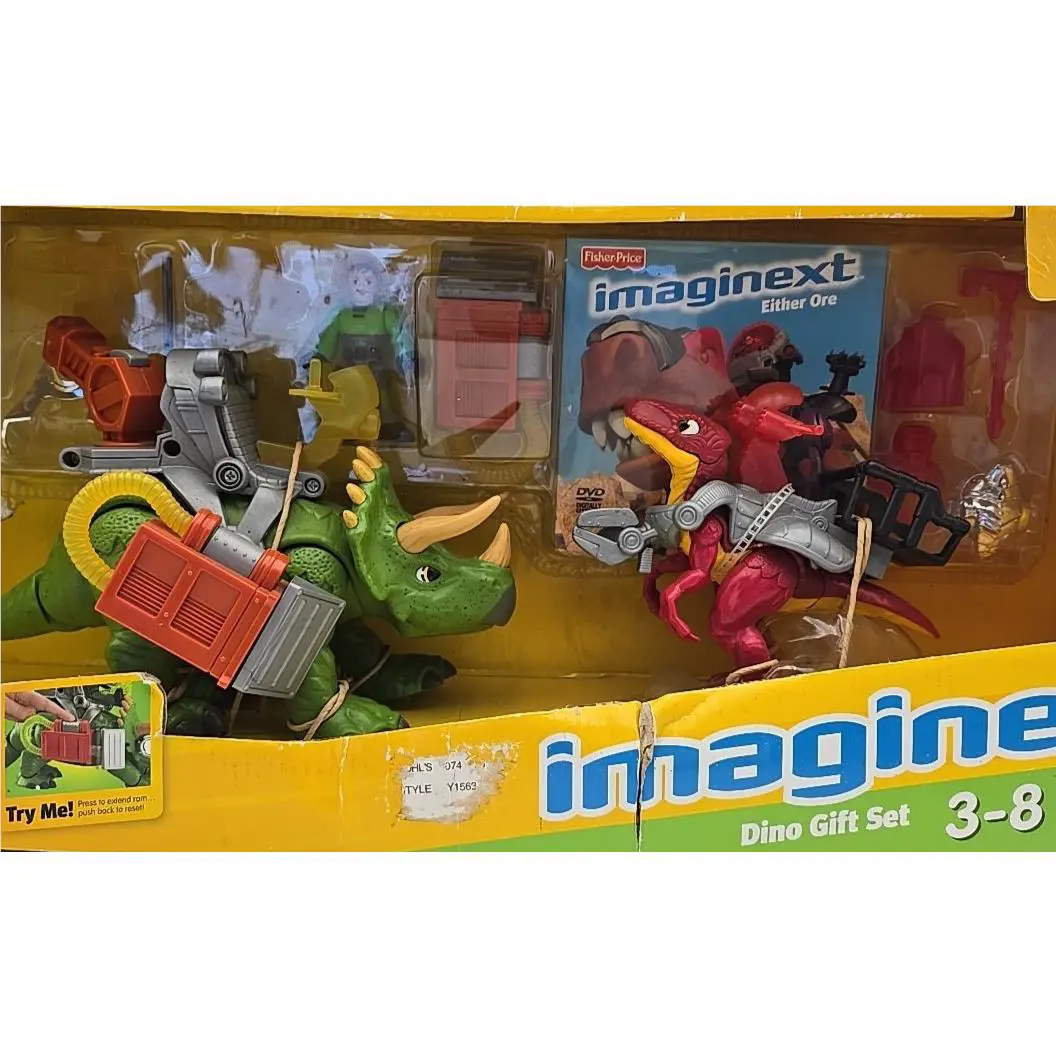 Imaginext Fisher-price Dino Gift Set Kohls Exclusive 2012 Read