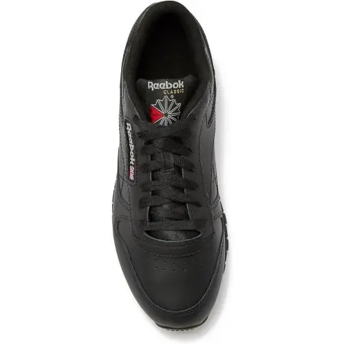 Reebok shoes - Reebok Classic Leather - Classic Leather - 100008494 - Black, Manufacturer: Black/Black/Grey (UPC: 195734548093) 3