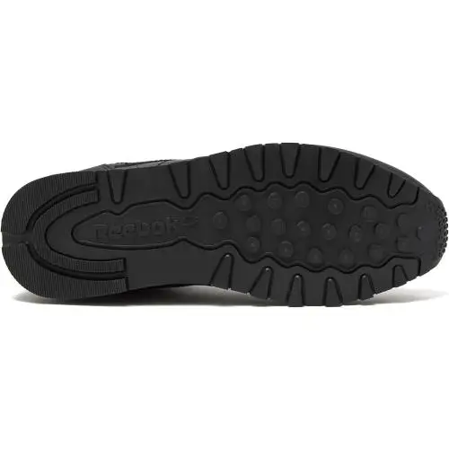 Reebok shoes - Reebok Classic Leather - Classic Leather - 100008494 - Black, Manufacturer: Black/Black/Grey (UPC: 195734548093) 4