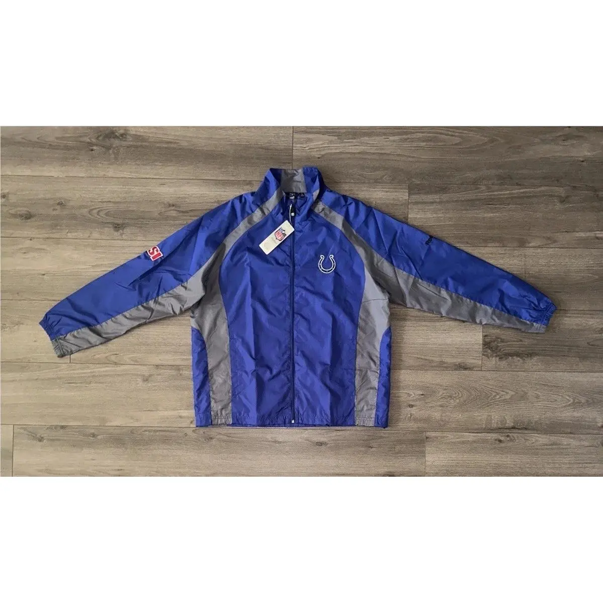 Reebok Vintage Rebook Sport Illustrated Indianapolis Colts Windbreaker Jacket Mens L