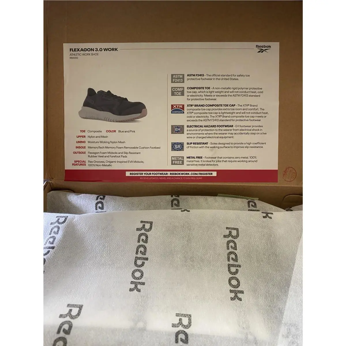 Reebok shoes - Reebok Flexagon - Flexagon - RB430 - Blue 9