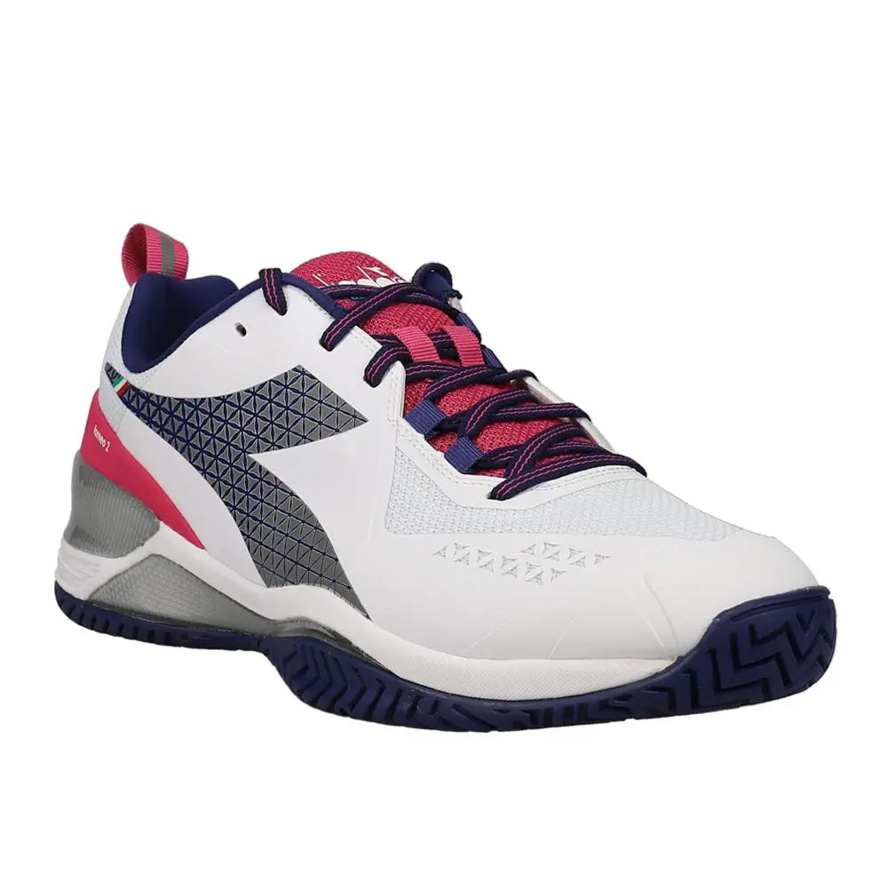 Diadora shoes - diadora Blushield Torneo 2 All Ground Tennis - 179503-D0257 - White 0