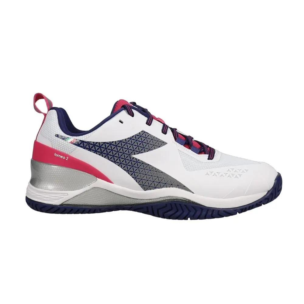 Diadora shoes - diadora Blushield Torneo 2 All Ground Tennis - 179503-D0257 - White 4