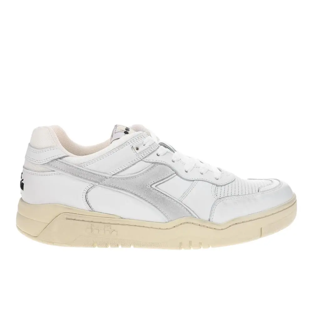 Diadora shoes - diadora B.560 Used Lace Up - 180117-20006 - White 4