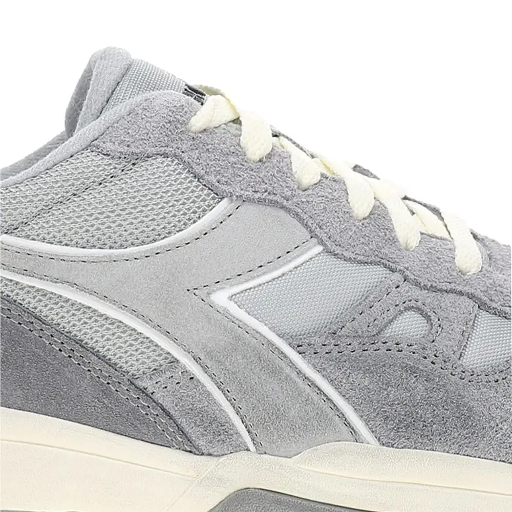 Diadora shoes - diadora Winner Hairy Suede Lace Up - 179799-C0096 - Grey 4
