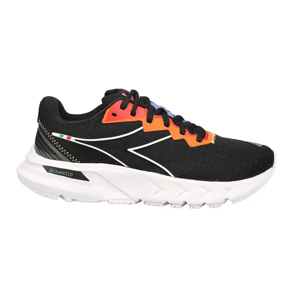 Diadora Mythos Blushield Volo 2 Running Womens Black Sneakers Athletic Shoes 17 - Black