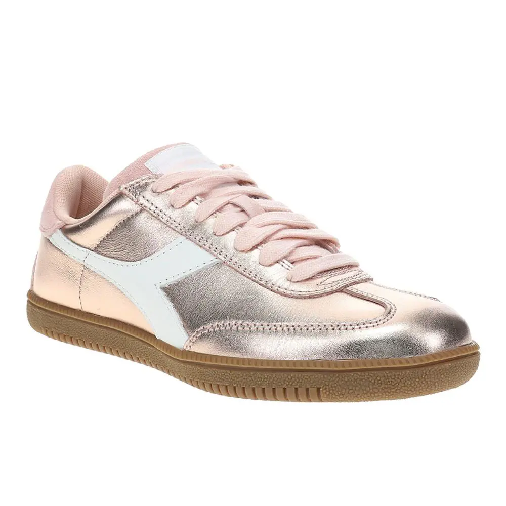 Diadora shoes - diadora Trainer Metallic Lace Up - 181987-50029 - Pink 0