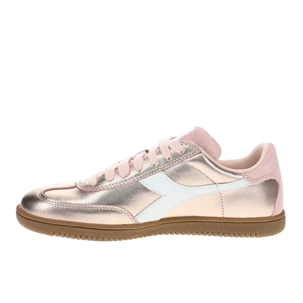 Diadora shoes - diadora Trainer Metallic Lace Up - 181987-50029 - Pink 1