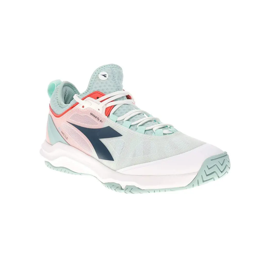 Diadora shoes - diadora Speed Blushield Fly 4 Plus Ag Tennis - 179506-D0846 - Blue 0