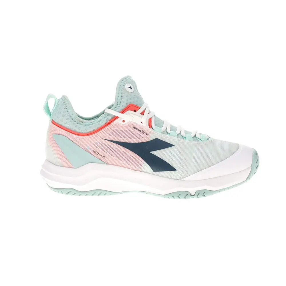 Diadora shoes - diadora Speed Blushield Fly 4 Plus Ag Tennis - 179506-D0846 - Blue 4