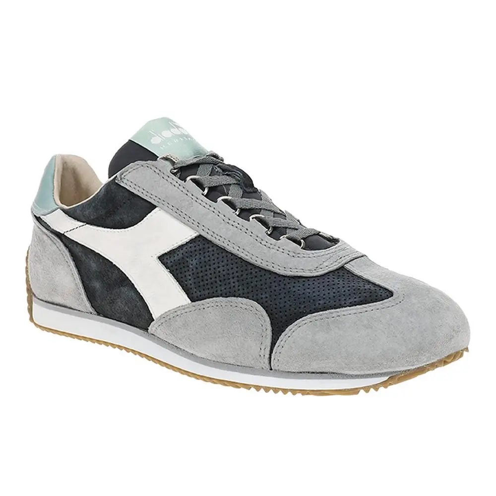 Diadora shoes - diadora Equipe Suede Stone Wash Lace Up - 175150-60060 - Grey 5