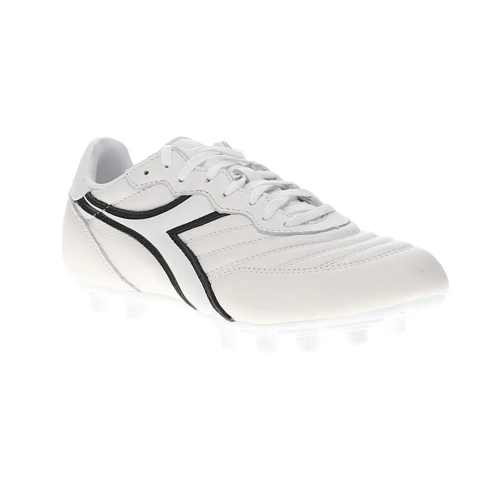 Diadora shoes - diadora Brasil Lt Plus Mdpu Soccer Cleats - 180695-C0351 - Black, White 0