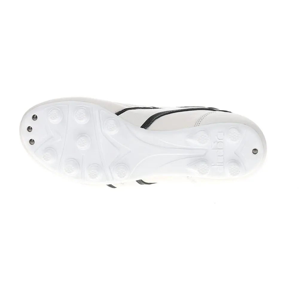 Diadora shoes - diadora Brasil Lt Plus Mdpu Soccer Cleats - 180695-C0351 - Black, White 3