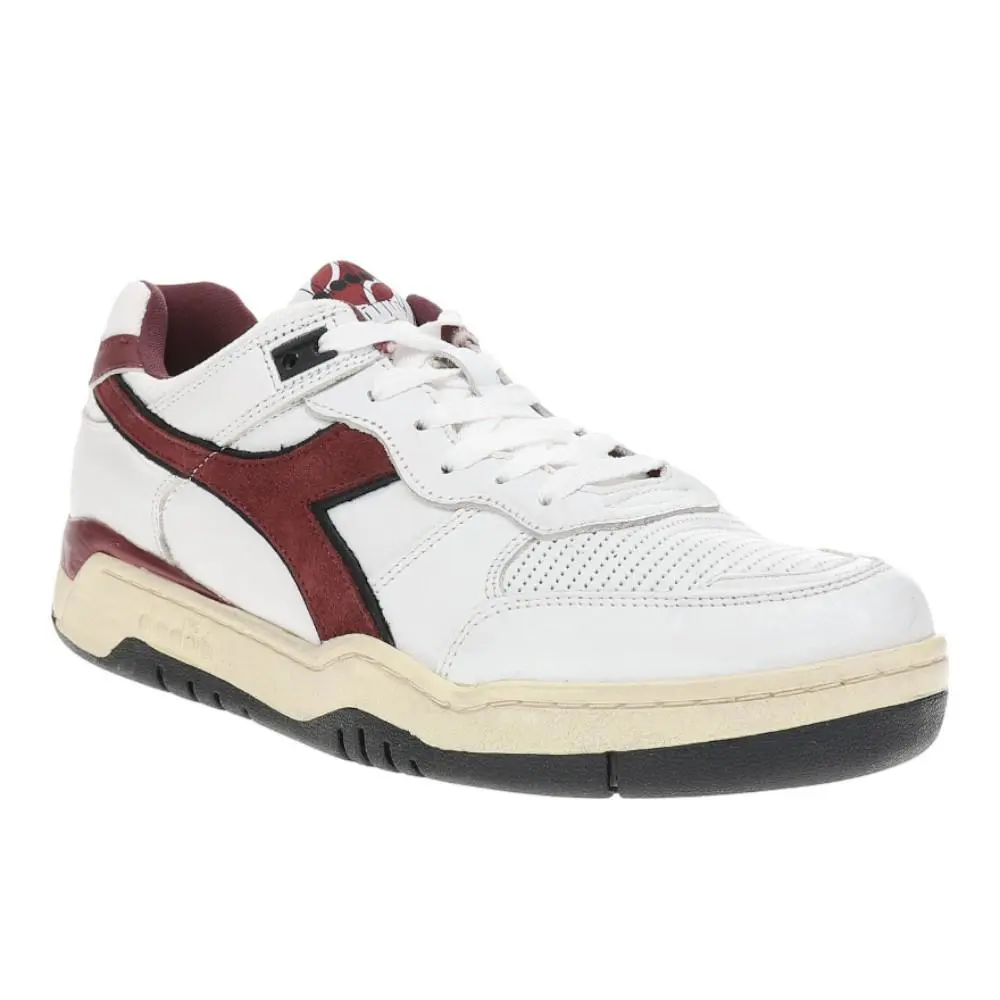 Diadora shoes - diadora B.560 Used Lace Up - 180117-C9725 - White 0