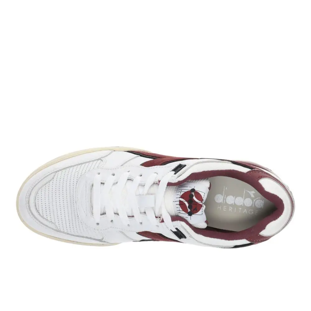 Diadora shoes - diadora B.560 Used Lace Up - 180117-C9725 - White 2