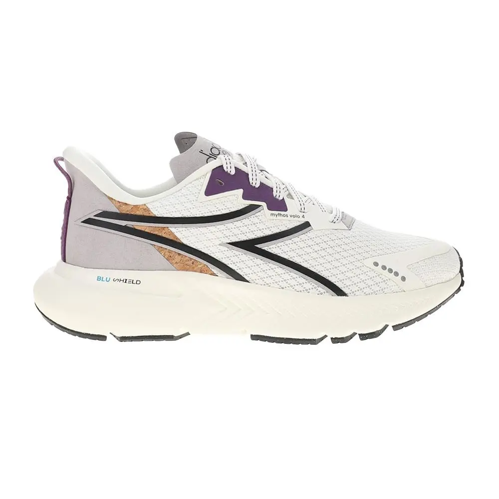 Diadora shoes - diadora Mythos Blushield Volo 4 2030 Running - 180226-D0893 - Off White 4