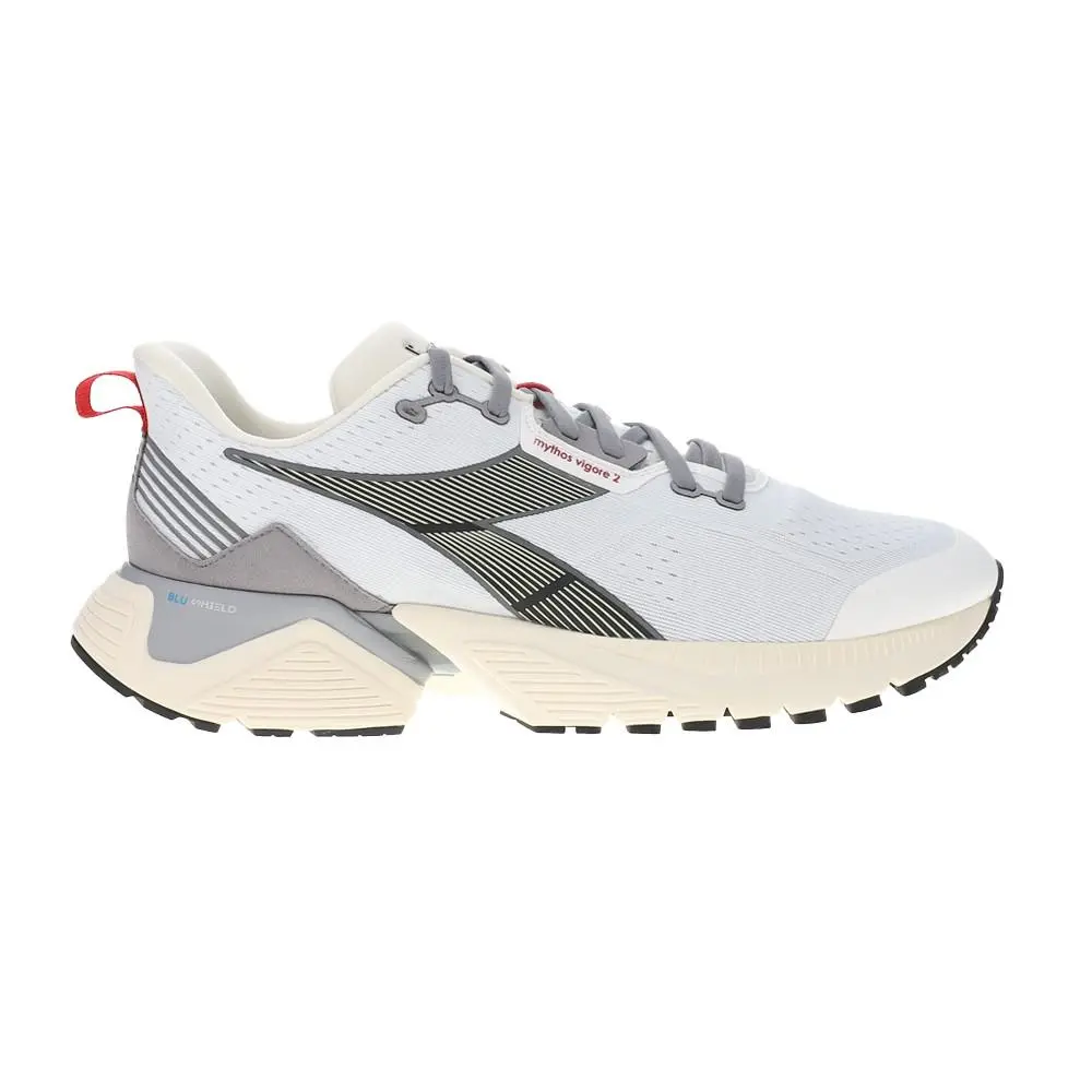 Diadora shoes - diadora Mythos Blushield Vigore 2 Running - 179081-C7055 - Black, White 4