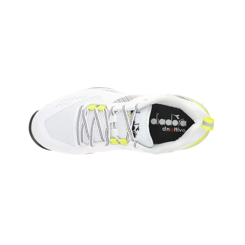Diadora shoes - diadora Blushield Torneo 2 All Ground Tennis - 179503-D0619 - Green, White 2