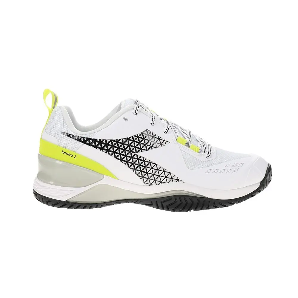 Diadora shoes - diadora Blushield Torneo 2 All Ground Tennis - 179503-D0619 - Green, White 4