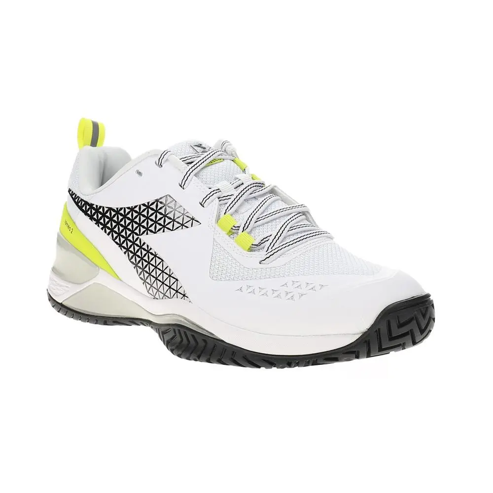 Diadora shoes - diadora Blushield Torneo 2 All Ground Tennis - 179503-D0619 - Green, White 5